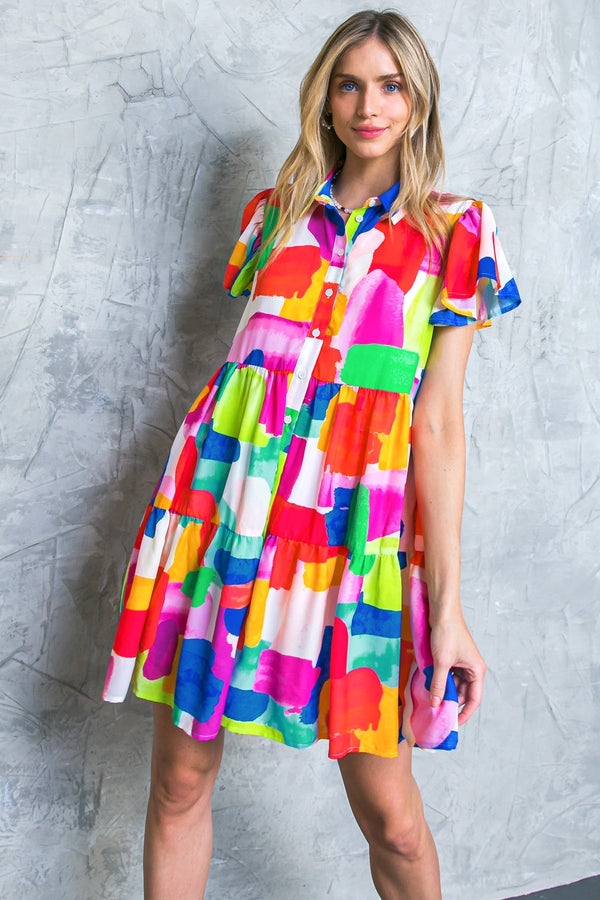 tempting-me-print-mini-dress Flying Tomato-Sophia's StyleDRESSES-1